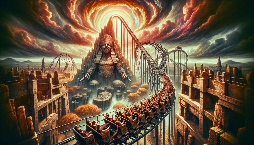 The Freefall of Babylon Roller Coaster: A Revelation-Themed Thrill&nbsp;Ride