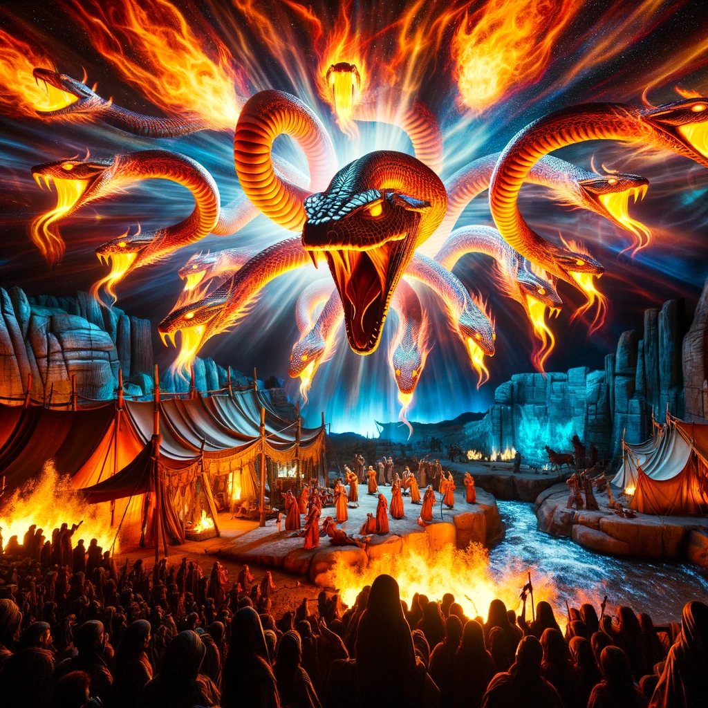 Fiery Serpent Spin: A Biblical&nbsp;Adventure